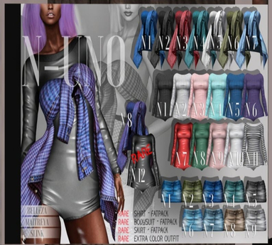 Second Life Marketplace - N-Uno - Adely Skirt // N 2